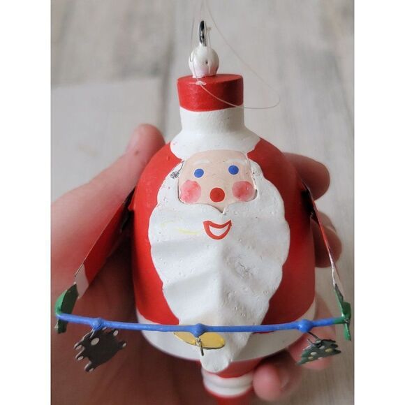 Santa Claus dradel ornament bear tree xmas - Picture 8 of 8